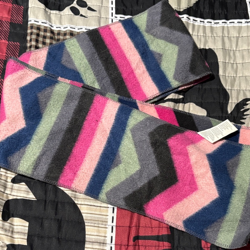 Colorful Chevron Pattern Scarf